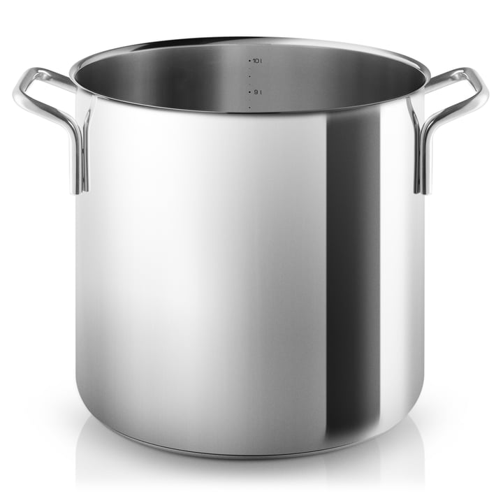 Steel Line Recycled Cooking pot 10 l from Eva Trio