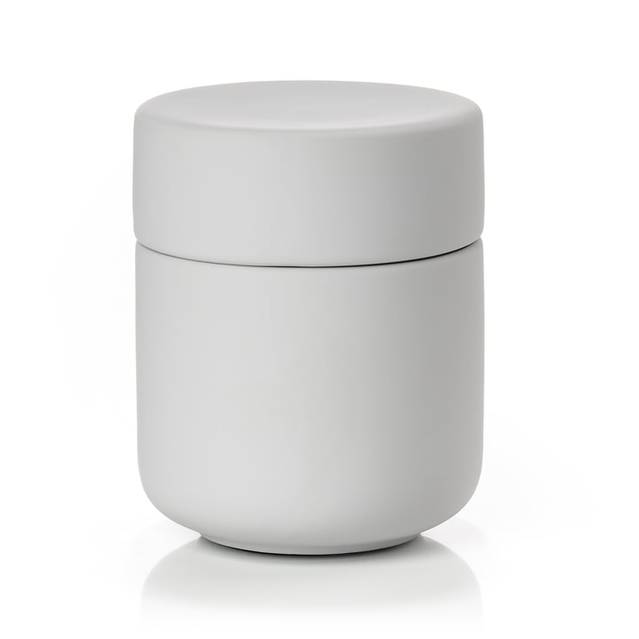 Ume Jar with lid from Zone Denmark in soft grey