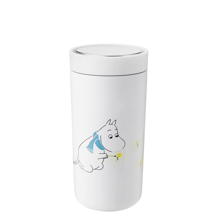 To Go Click Moomin 0,4 l, double-walled from Stelton , frost
