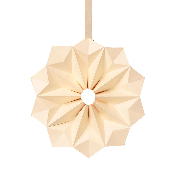 Paper star by ferm Living in the color off-white