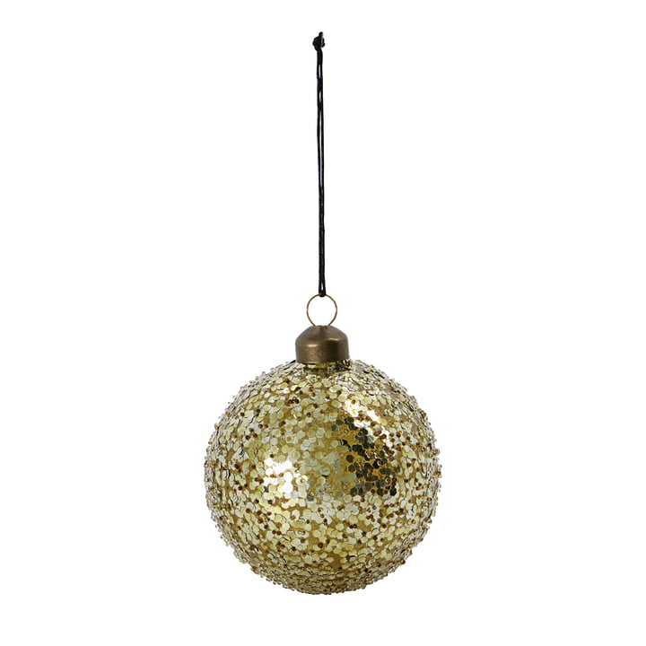 Chosen Christmas tree ball from House Doctor in the color gold
