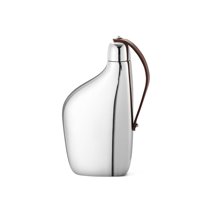 Sky Hip flask 15 cl from Georg Jensen in stainless steel