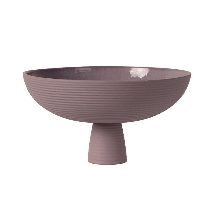 Dais Bowl with foot from Schneid in lavender