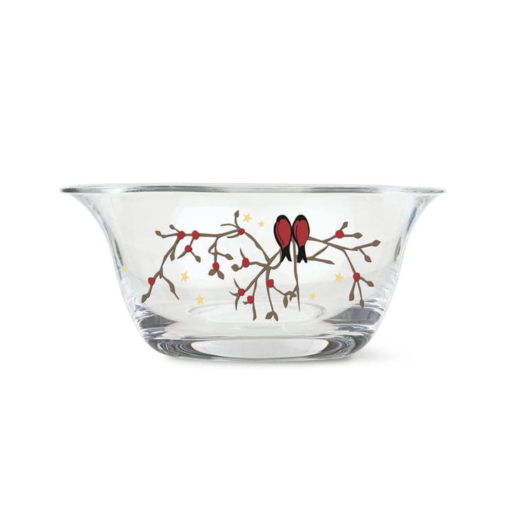 Christmas bowl 2021 Ø 12,5 cm from Holmegaard in clear
