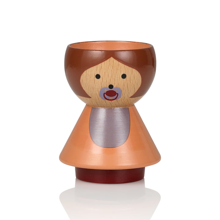 Bordfolk Egg Cup Girl from Lucie Kaas in Baby Girl