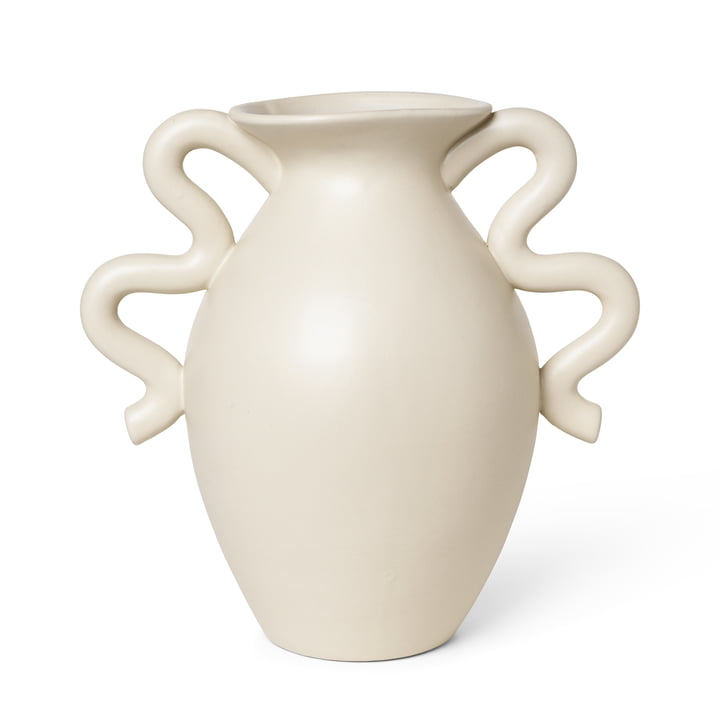 Verso flower vase in cream by ferm Living