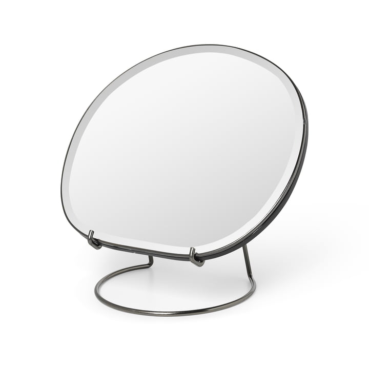 Pond Table mirror by ferm Living in chrome finish