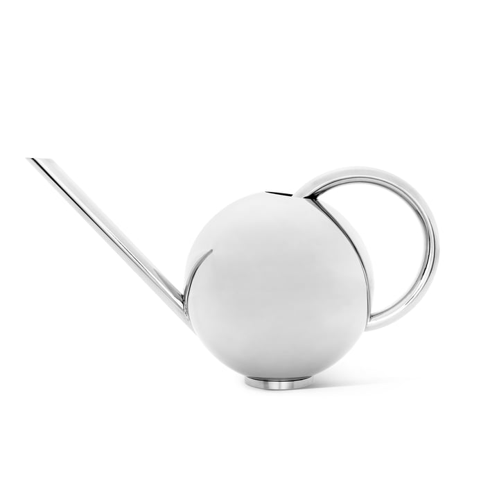 Orb Watering can by ferm Living in the polished stainless steel version