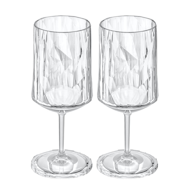 Club No. 4 wine glass 0.3 l from Koziol in the version crystal clear
