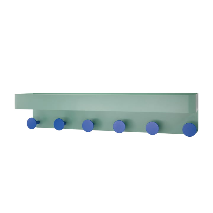 Wall coat rack with shelf from Remember in mint