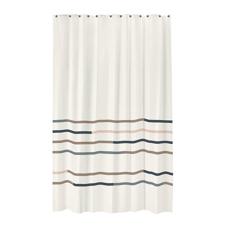 Mikado Shower curtain from Mette Ditmer in off-white