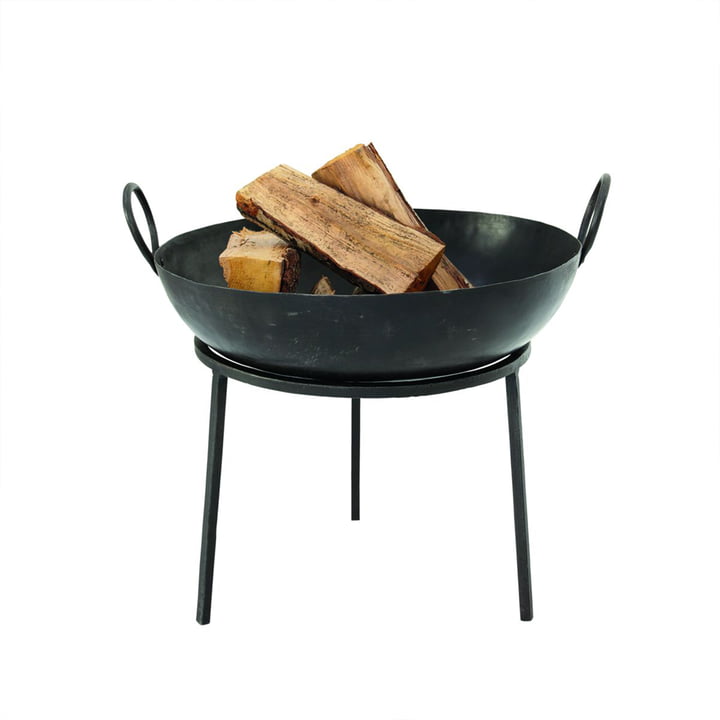 Fire bowl from House Doctor in the color black