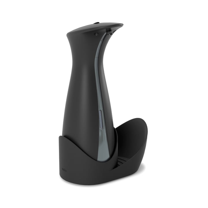 Otto Sensor soap dispenser with Caddy 250 ml from Umbra in black / charcoal