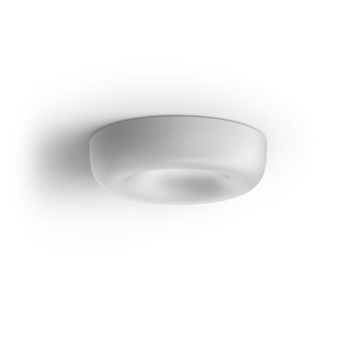 Cavity recessed LED ceiling light S by serien.lighting in white