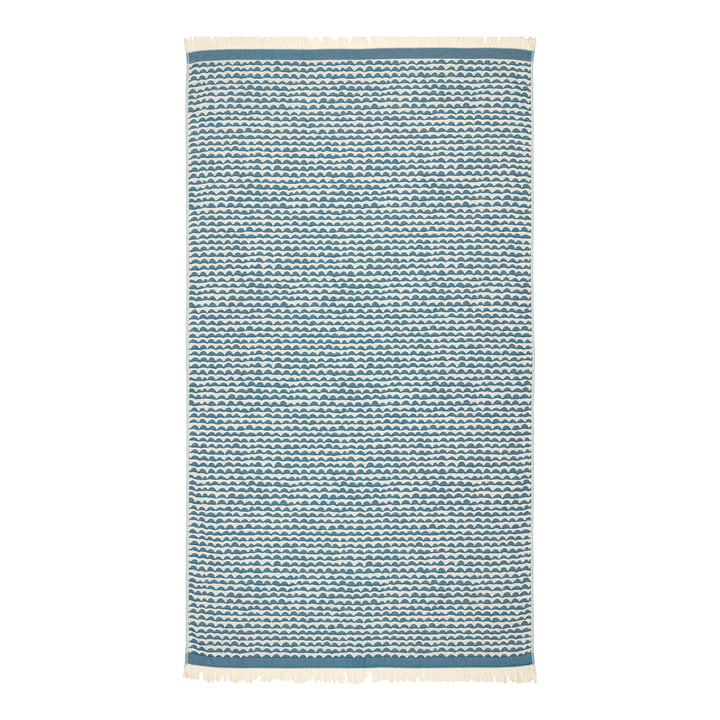 Papajo Beach towel 100 x 180 cm from Marimekko in off-white / turquoise (Presummer 2022)