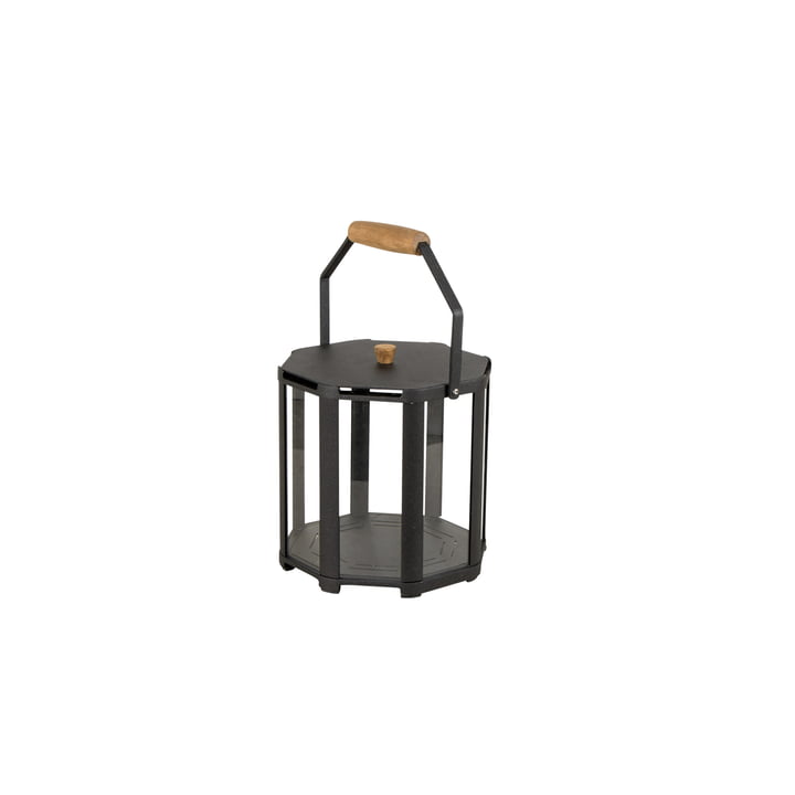 Lightlux lantern from Cane-line in the color lava grey in the version extra small