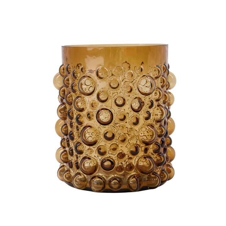 Foam Vase from House Doctor in the color amber