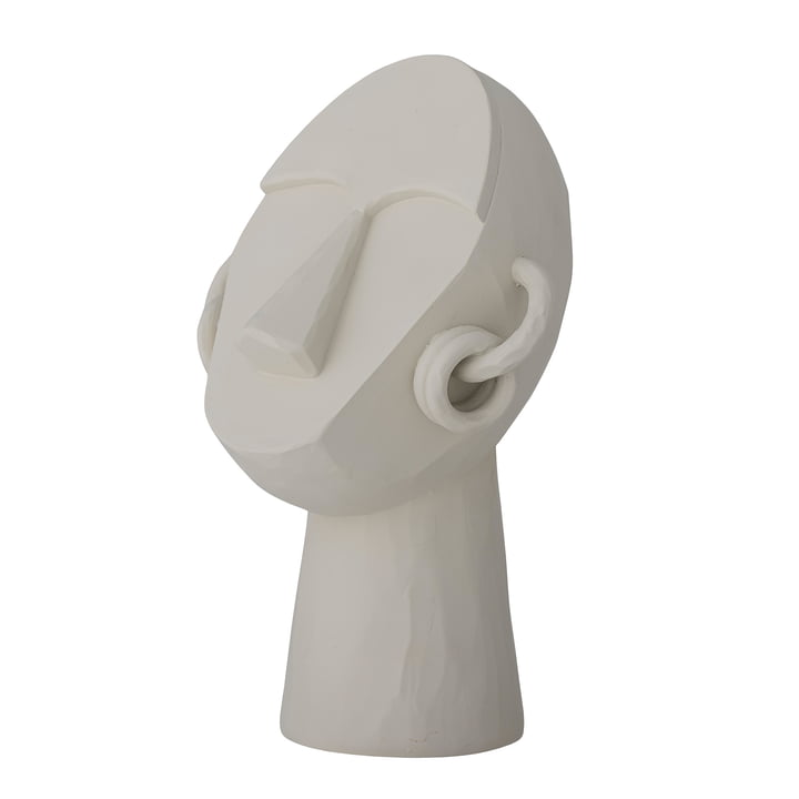 Luelle Decorative figure, H 24,5 cm from Bloomingville in white