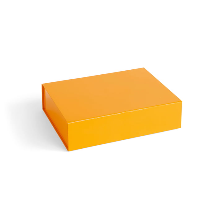 Colour Storage box magnetic S in color eggy yolk