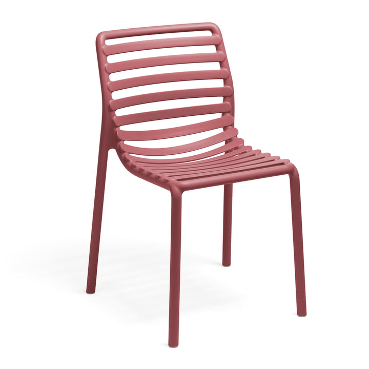 Doga Bistro chair from Nardi in the color marsala