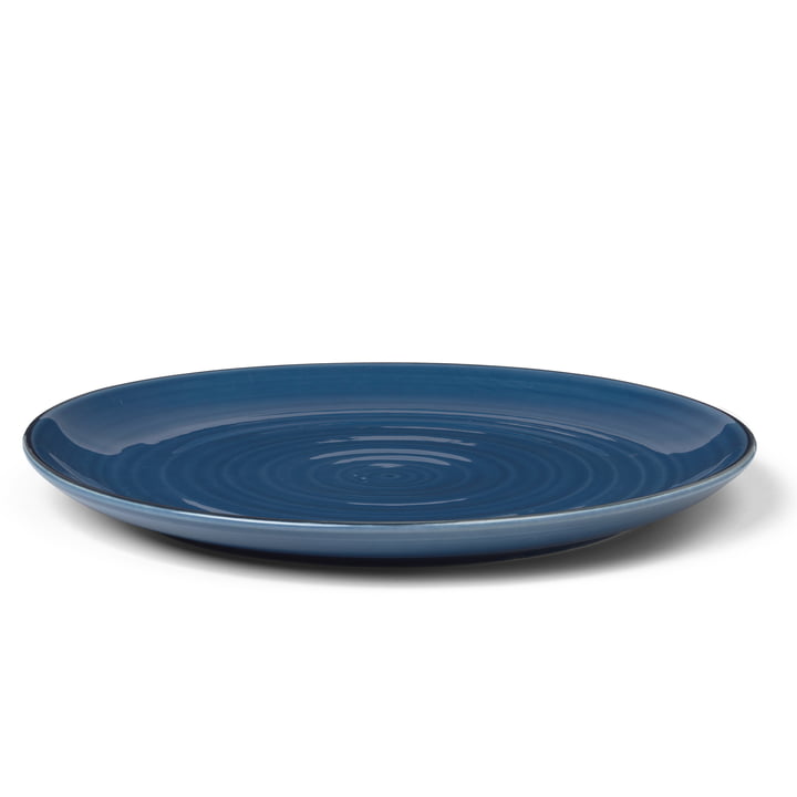 Colore Plate Ø 27 cm in berry blue from Kähler Design