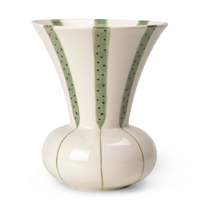 Signature Vase H 20 cm from Kähler Design in green