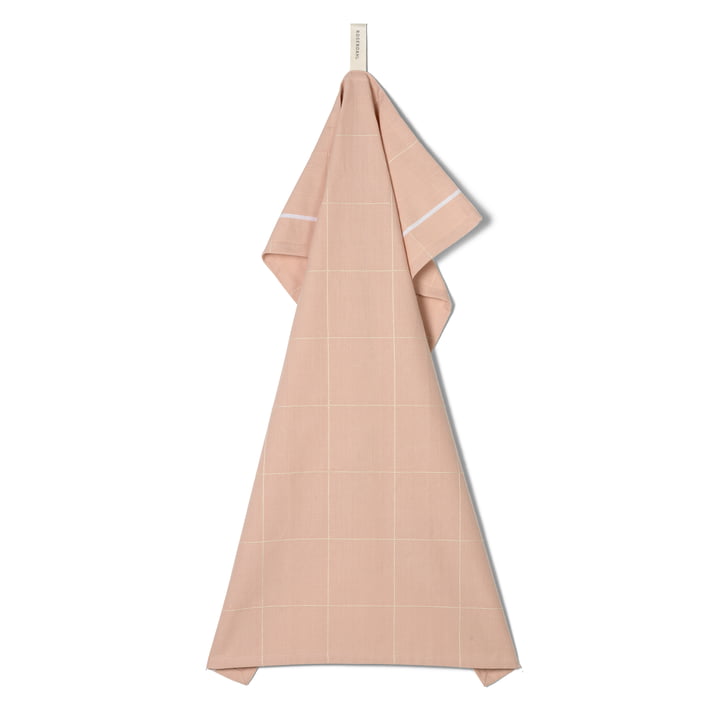 Tea towel Gamma from Rosendahl in the color blush