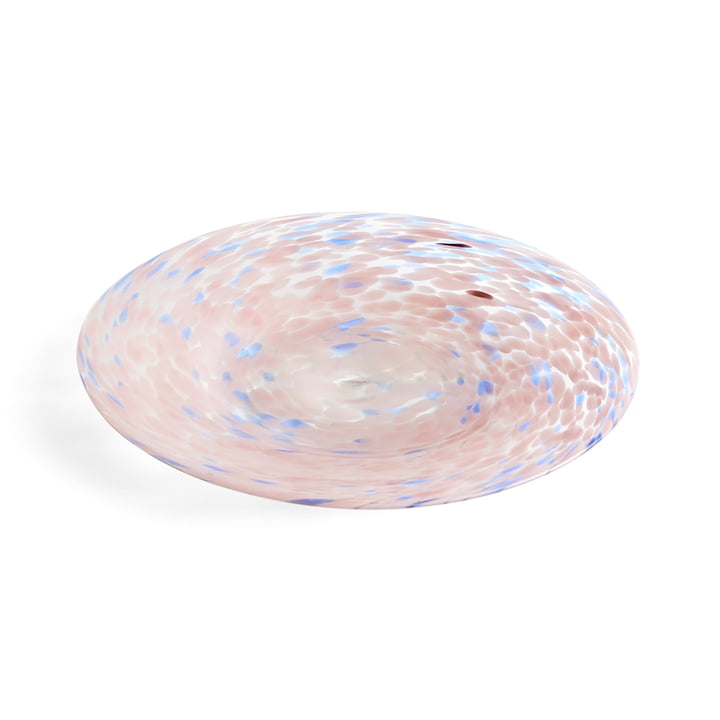 Splash serving dish, Ø 32 cm, pink by Hay