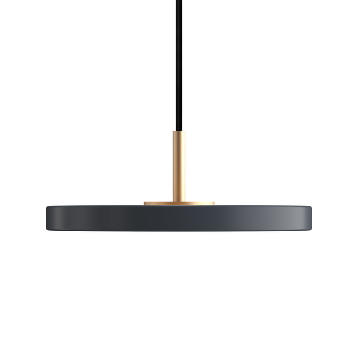Asteria Micro LED pendant light in brass / anthracite from Umage