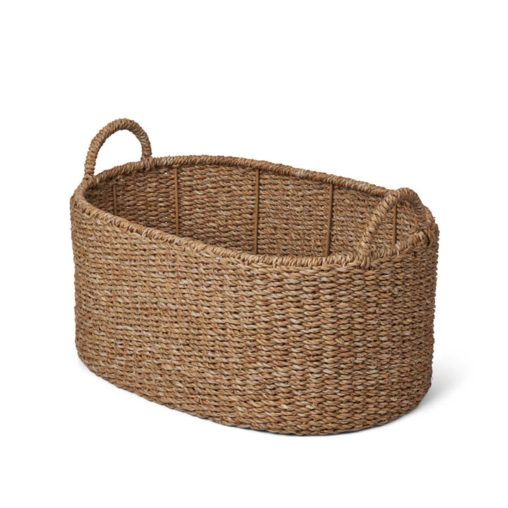 Sea grass storage basket, 56 x 36 cm from Humdakin