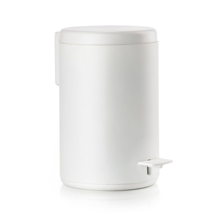Rim pedal bin, 3 L, white from Zone Denmark