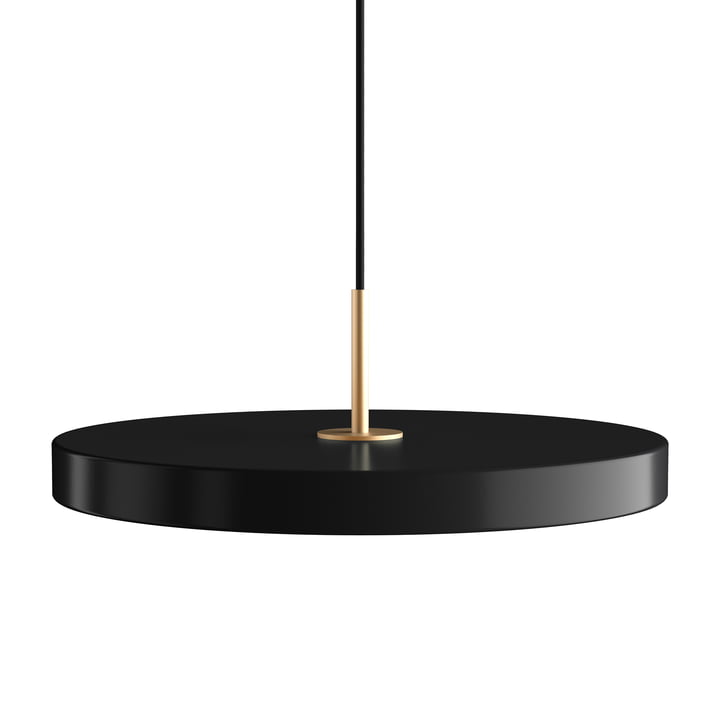 The Asteria LED pendant light from Umage in brass / black