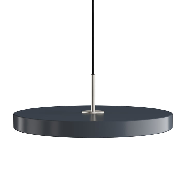 The Asteria LED pendant light from Umage in steel / anthracite
