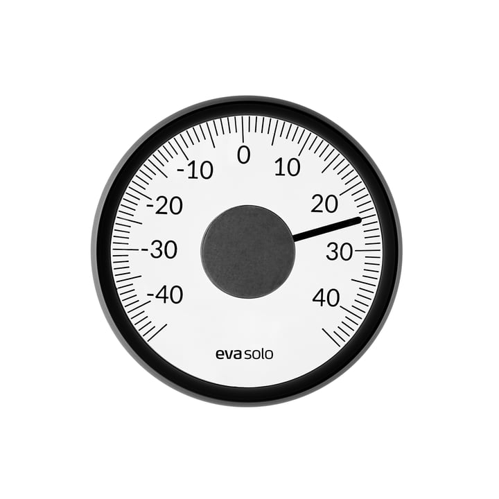 Outdoor thermometer from Eva Solo in the color black