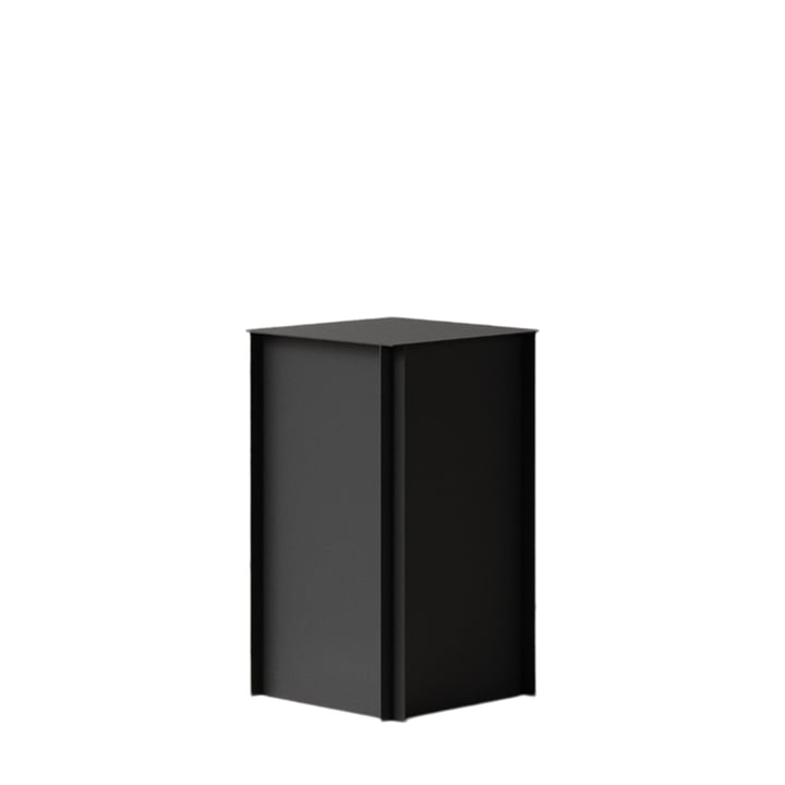 Pedestal Side table / pedestal 45 from Nichba Design in color black