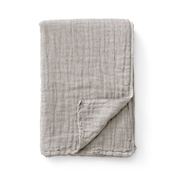 Collect SC81 Cotton/linen blanket, 140 x 210 cm, sand from & Tradition