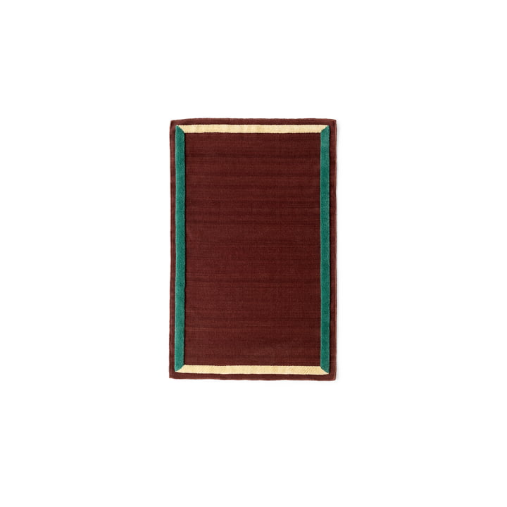 Framed AP13 carpet runner, 90 x 140 cm, plum from & Tradition