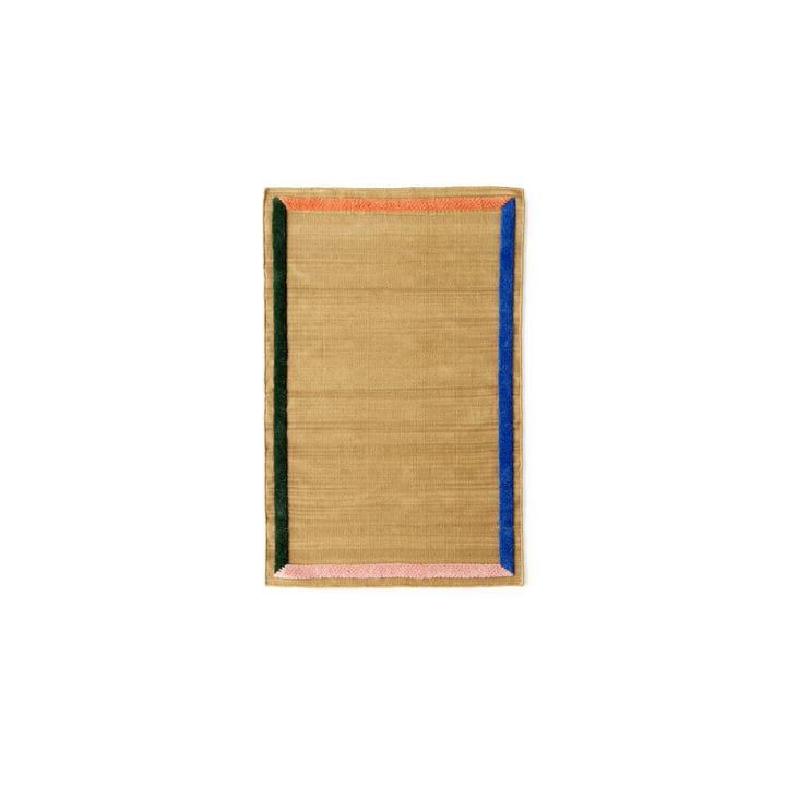 Framed AP13 carpet runner, 90 x 140 cm, sisal from & Tradition