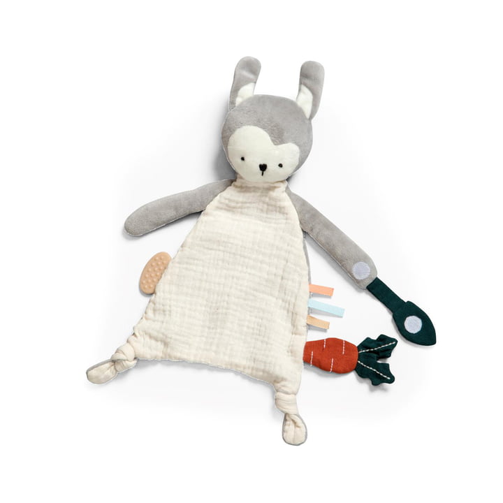 Activity cuddle cloth from Sebra in the design Siggy the rabbit