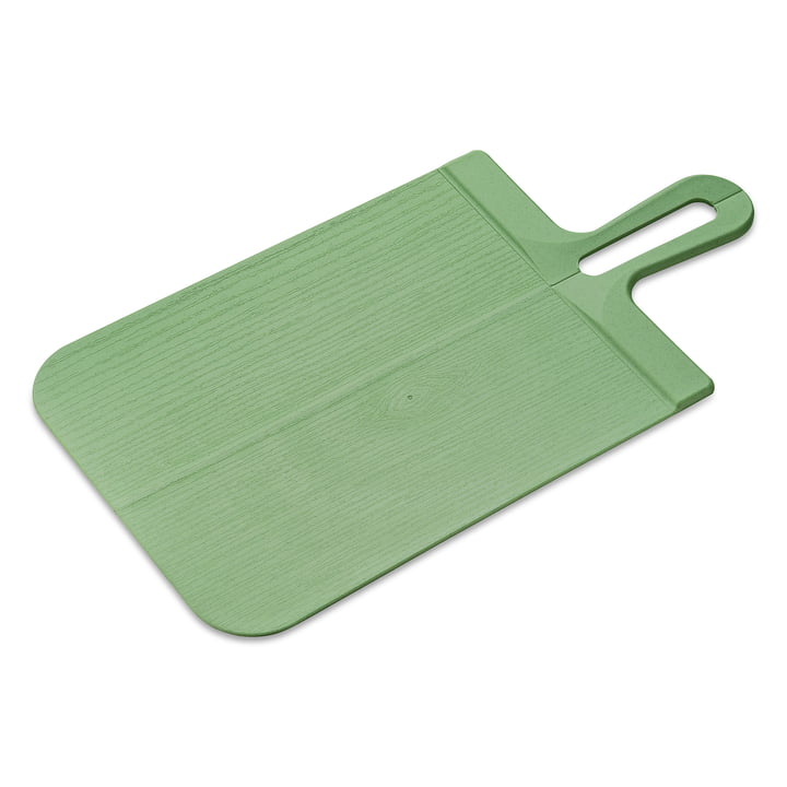 Snap Cutting board L, nature leaf green from Koziol