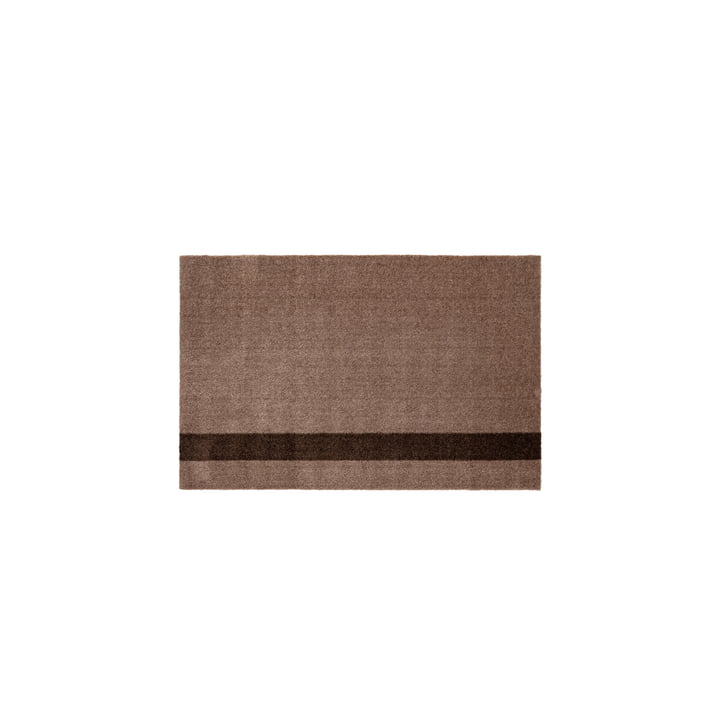 Stripes Vertical Runner, 60 x 90 cm, sand / brown by Tica Copenhagen