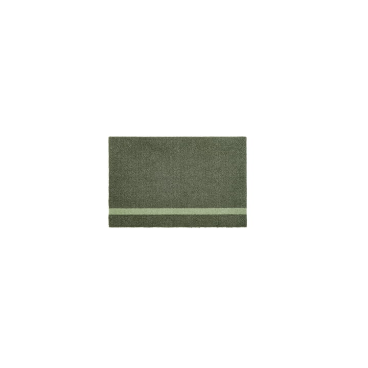 Stripes Vertical Runner, 40 x 60 cm, light / dusty green by Tica Copenhagen