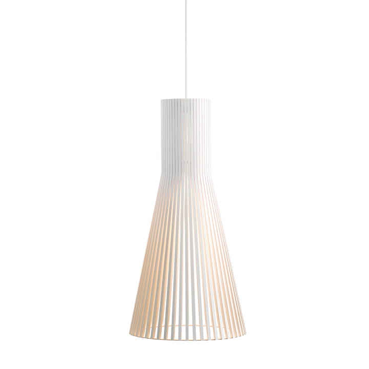 Secto 4200 pendant luminaire Ø 30 x H 68 cm from Secto in white