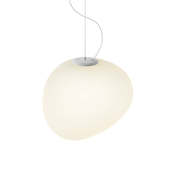 The Foscarini - Gregg Pendant Lamp LED, midi / white