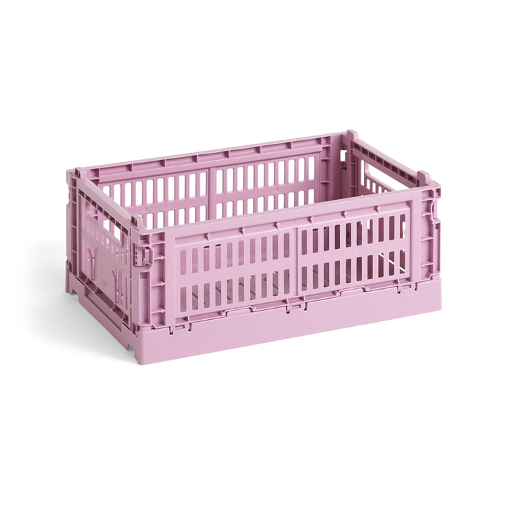 Colour Crate Basket recycled S from Hay in the color dusty rose