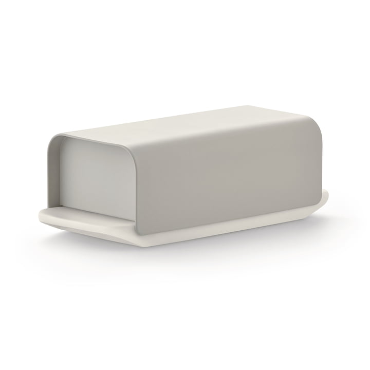 Mattina Butter dish from Alessi in color gray
