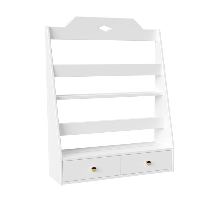 Luca Bookcase from Cam Cam Copenhagen in color white
