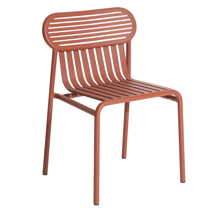 Week-End Outdoor Chair, terracotta from Petite Friture
