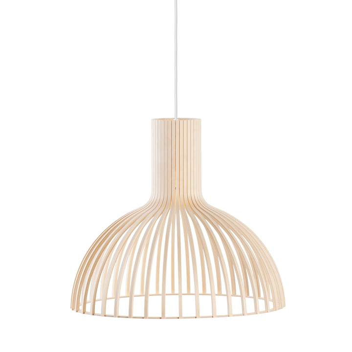 Victo Small 4251 Pendant lamp, Ø 45 x H 39 cm, birch from Secto