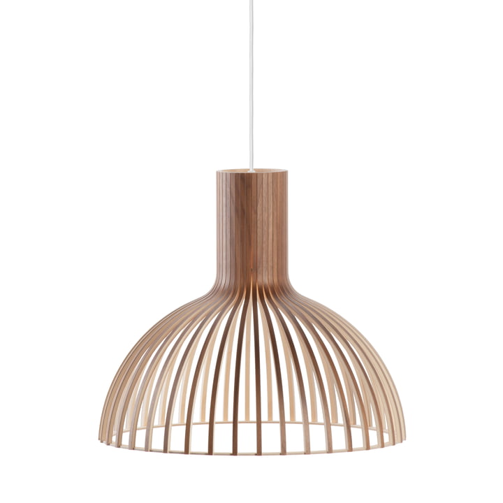 Victo Small 4251 Pendant lamp, Ø 45 x H 39 cm, walnut from Secto
